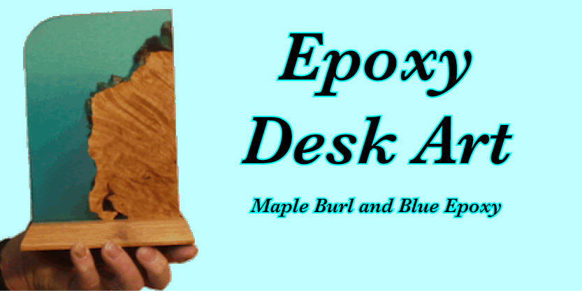 Epoxy Desk Art